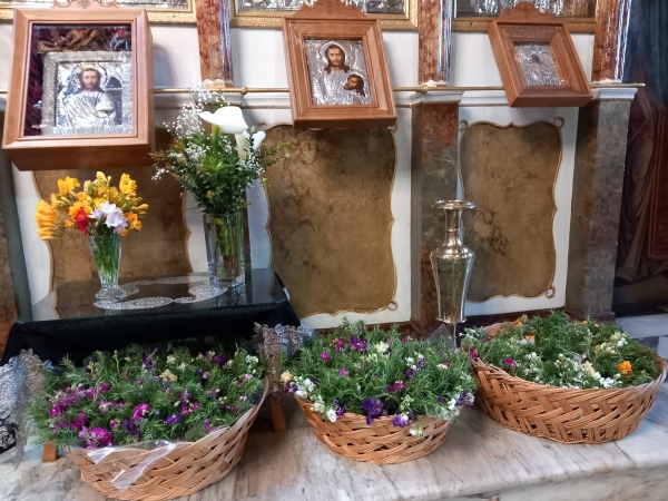 Κυριακή της Σταυροπροσκυνήσεως στην Ι. Μ. Χίου