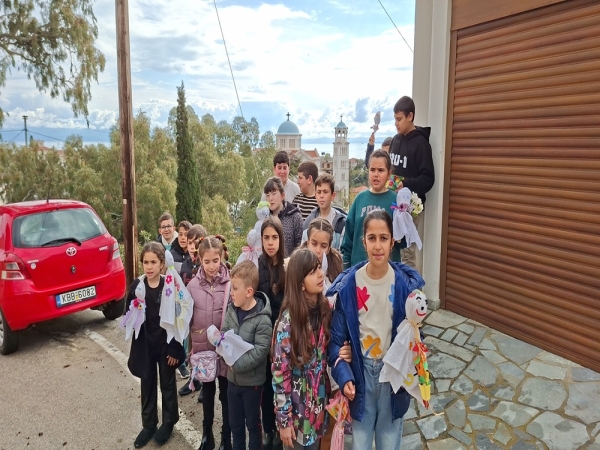 ΤΑ ΚΑΛΑΝΤΑ ΤΟΥ ΛΑΖΑΡΟΥ ΑΠΟ ΤΟ ΚΑΤΗΧΗΤΙΚΟ ΣΧΟΛΕΙΟ ΑΓΙΟΥ ΜΑΡΚΟΥ ΒΡΟΝΤΑΔΟΥ