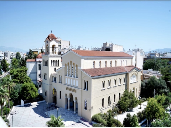 Η ΕΟΡΤΗ ΤΗΣ ΣΥΝΑΞΕΩΣ ΠΑΝΤΩΝ ΤΩΝ ΕΝ ΧΙΩ ΔΙΑΛΑΜΨΑΝΤΩΝ ΑΓΙΩΝ ΣΤΟΝ Ι. ΝΑΟ ΑΓΙΟΥ ΔΗΜΗΤΡΙΟΥ ΝΕΟΥ ΦΑΛΗΡΟΥ
